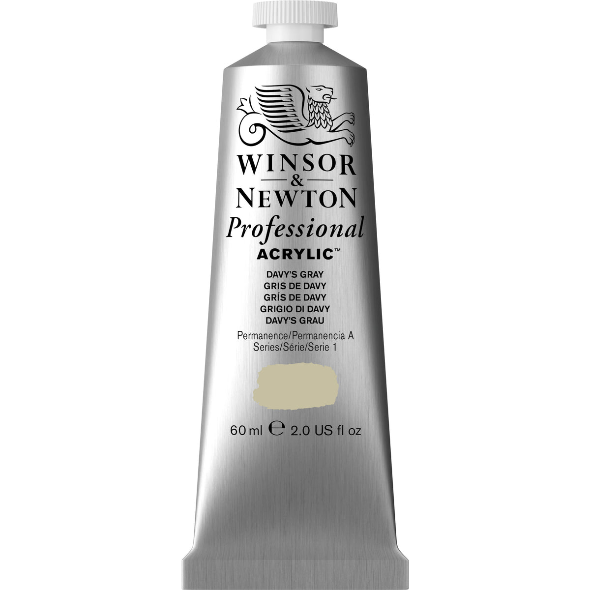 Professional Akrýl 60ml Davy's Gray s.1