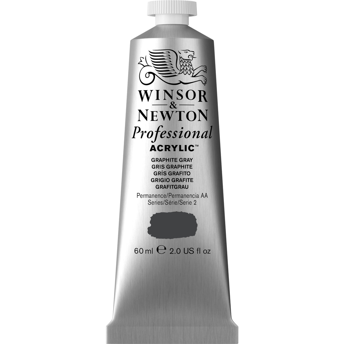 Professional Akrýl 60ml Graphite Gray s.2