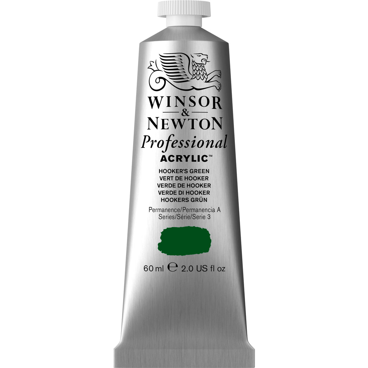 Professional Akrýl 60ml Hooker's Green s.3