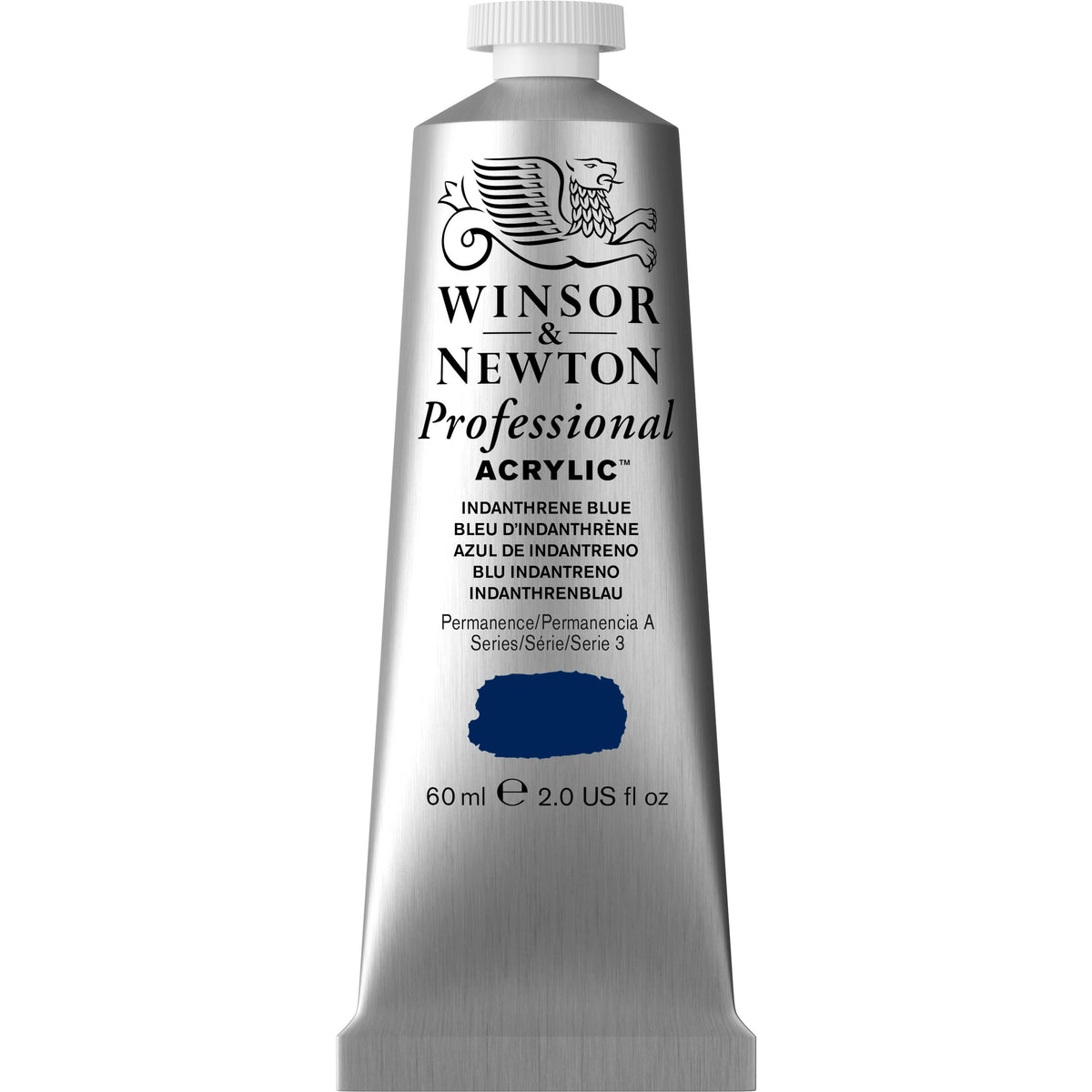 Professional Akrýl 60ml Indanethrine Blue s.3