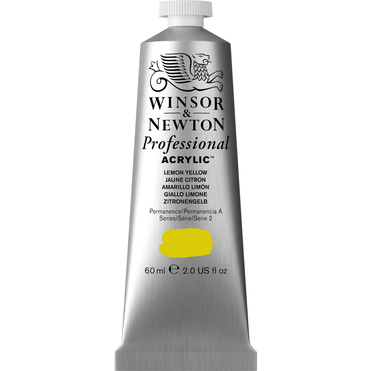 Professional Akrýl 60ml Lemon Yellow S.2