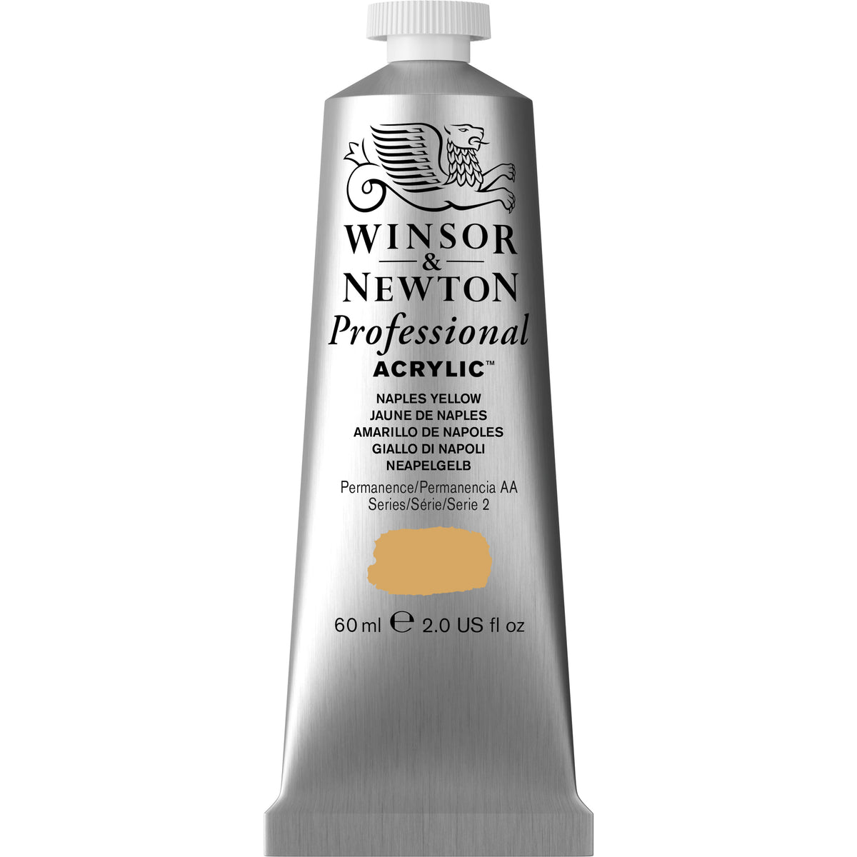 Professional Akrýl 60ml Naples Yellow S.2