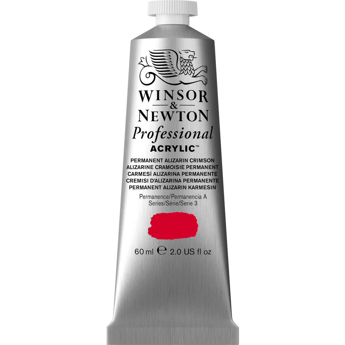 Professional Akrýl 60ml Permanent Alizarin Crimson S.3