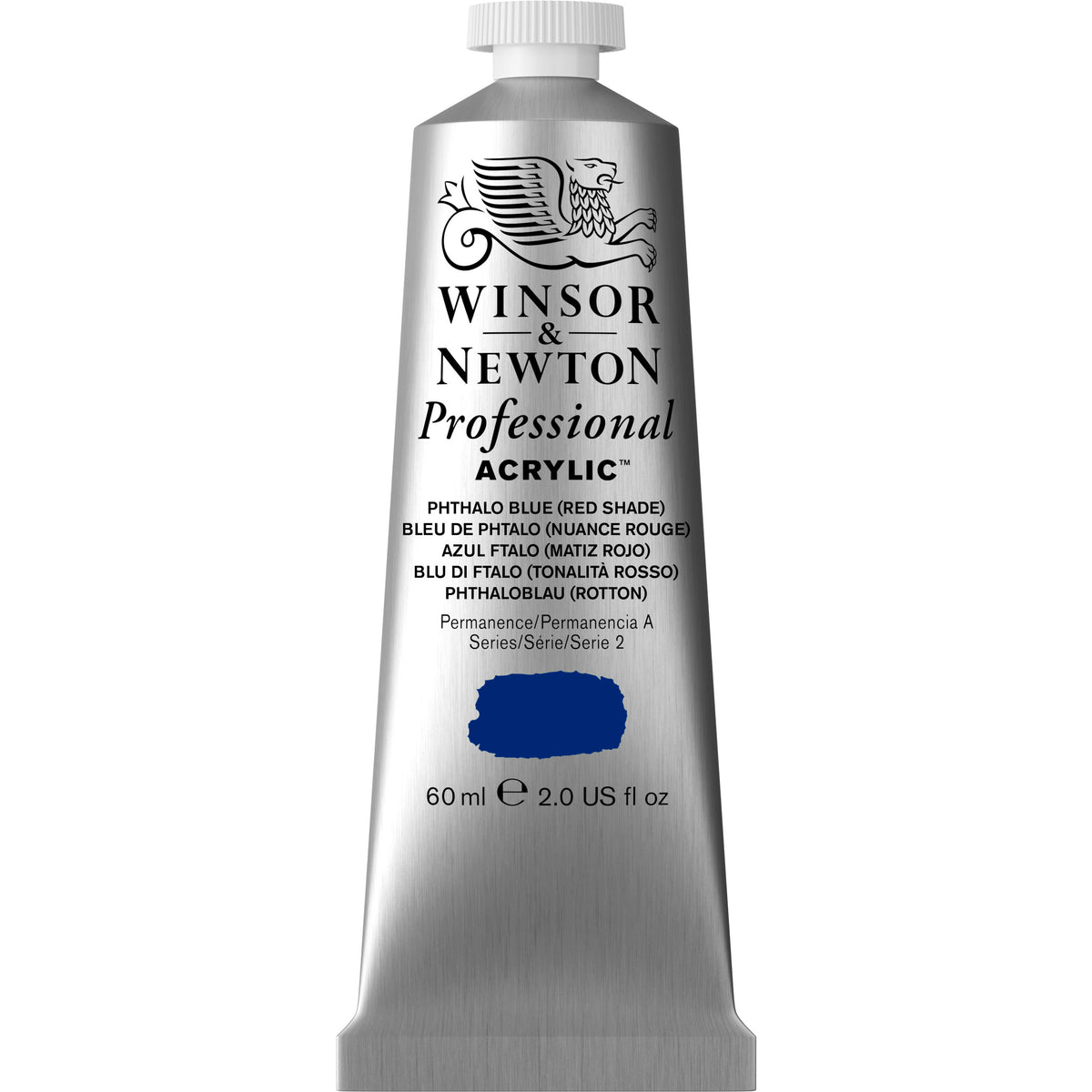 Professional Akrýl 60ml Phthalo blue (Red Shade) S.2