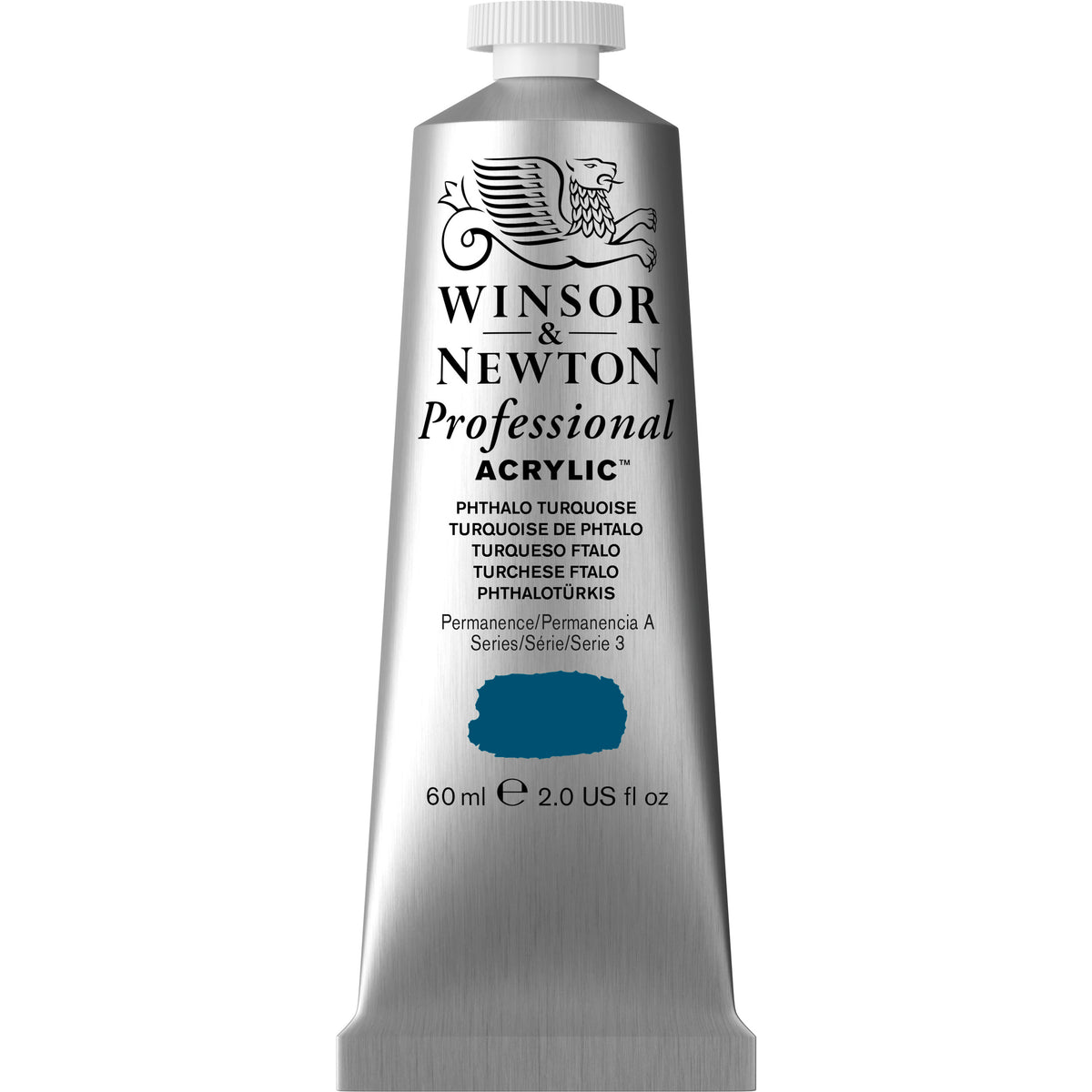 Professional Akrýl 60ml Phthalo Turquoise S.3