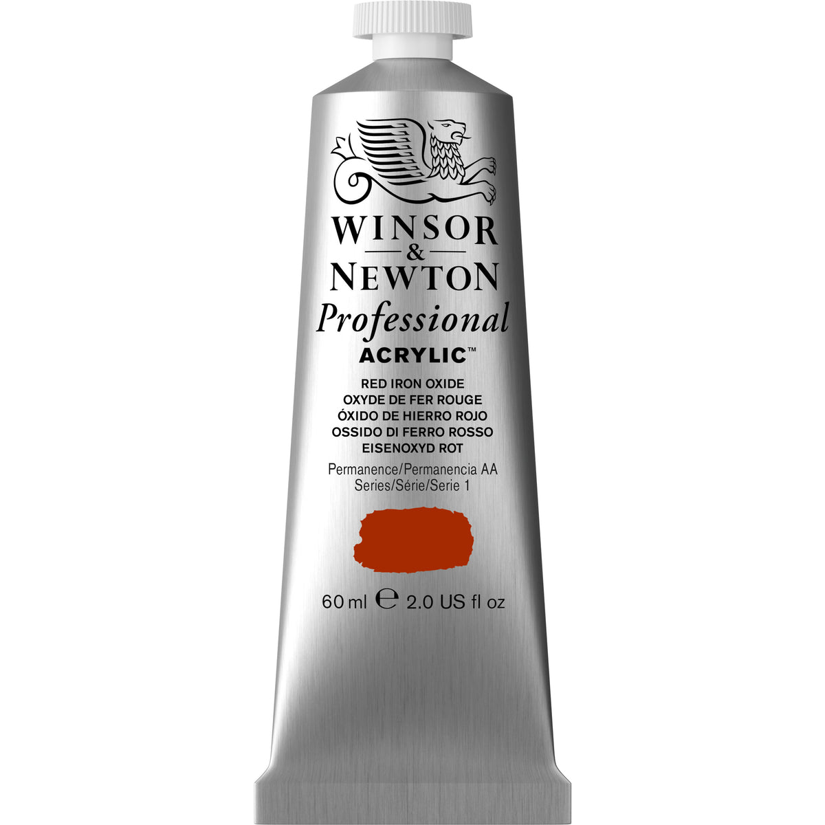 Professional Akrýl 60ml Red Iron Oxide S.1